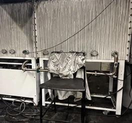 Soot contamination across a laboratory workstation